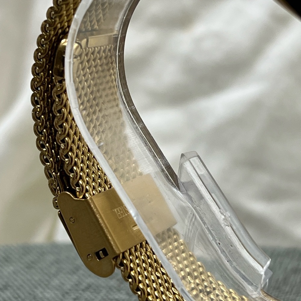 Stainless Steel Fashionable Simple Watch With Mesh Strap, Classic Waterproof. - Picture 6 of 10